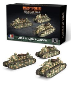 Flames of War Flames of War: French: Char 2C Tank Platoon (3)