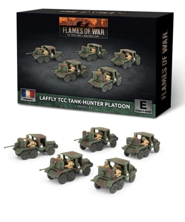 Flames of War Flames of War: French: Laffly W15 TCC SP Anti-tank Platoon (5)