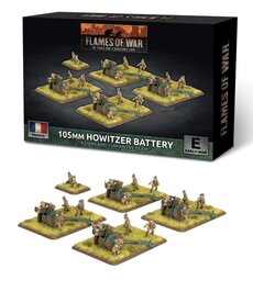 Flames of War Flames of War: French: 105mm Howitzer Battery (4)