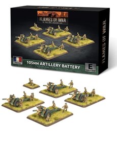 Flames of War Flames of War: French: 105mm Artillery Battery (4)