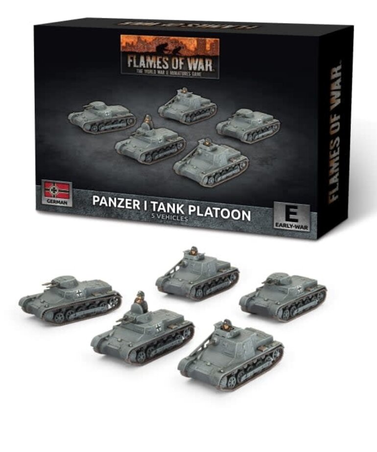 Flames of War Flames of War: German: Panzer I Platoon (5)