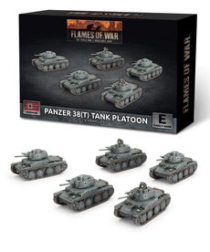 Flames of War Flames of War: German: Panzer 38(t) Platoon (5)