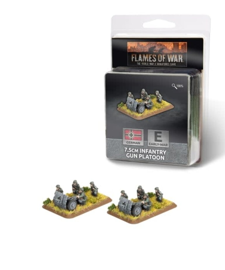 Flames of War Flames of War: German:  7.5cm Infantry Gun Platoon (2)