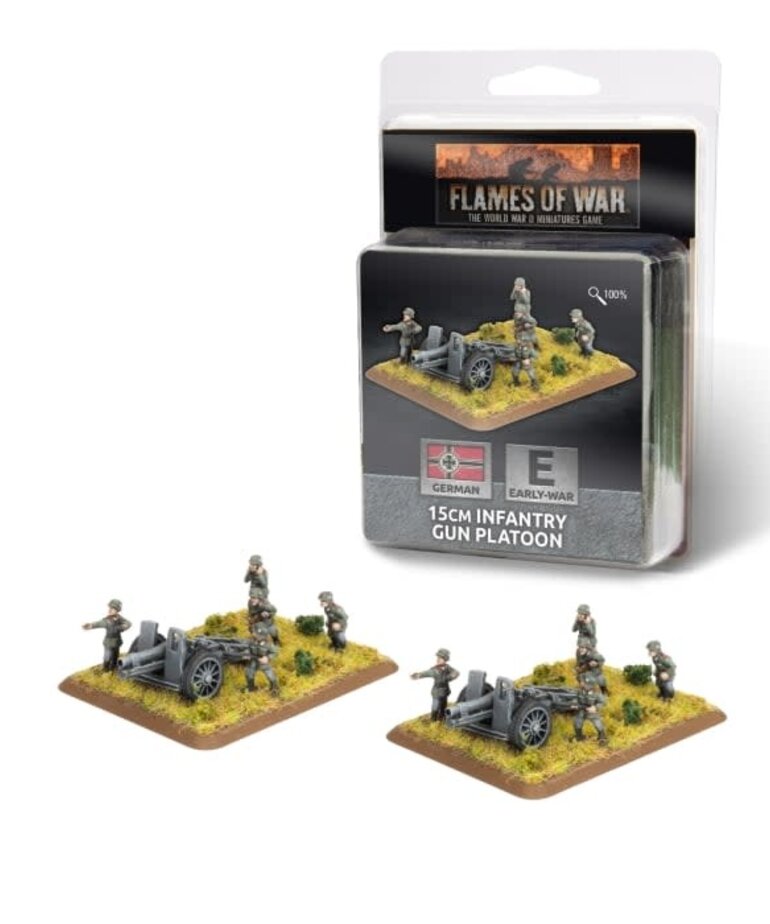 Flames of War Flames of War: German:  15cm Infantry Gun Platoon (2)