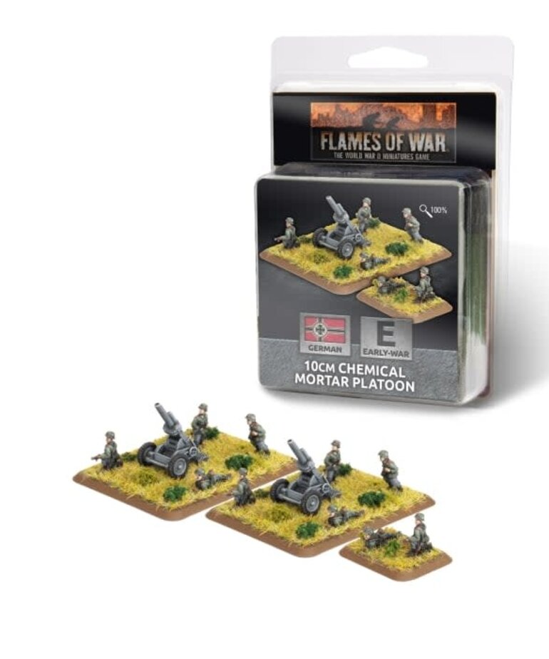 Flames of War Flames of War: German: 10cm Chemical Mortar Platoon (2)