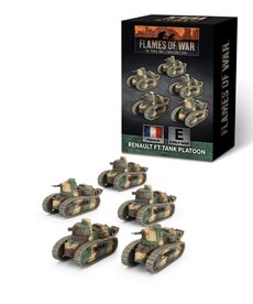 Flames of War Flames of War: French: Renault FT Tank Platoon (5)