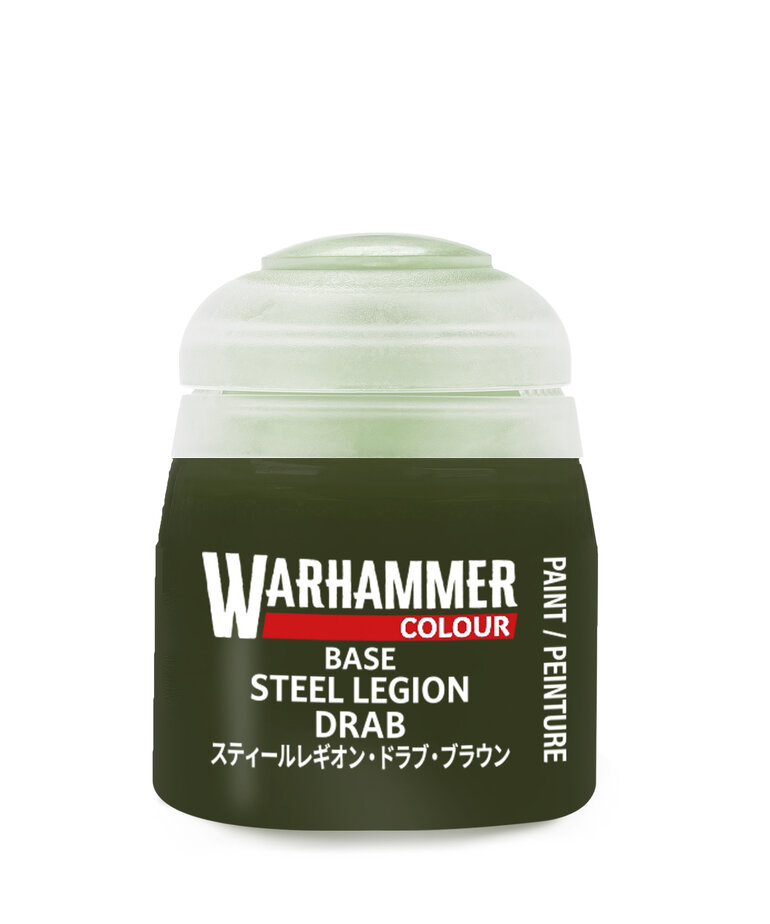 Citadel Base Steel Legion Drab 12ml pot