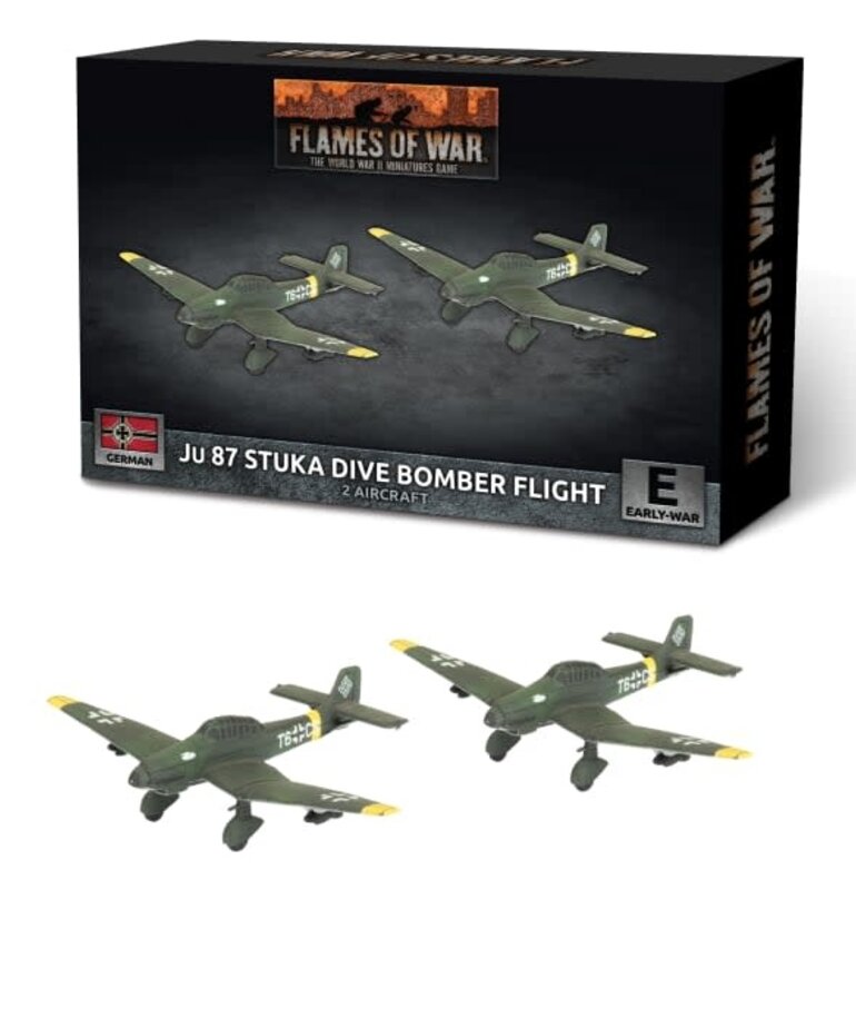 Flames of War Flames of War: German:  JU 87 Stuka Dive Bomber Flight (2)