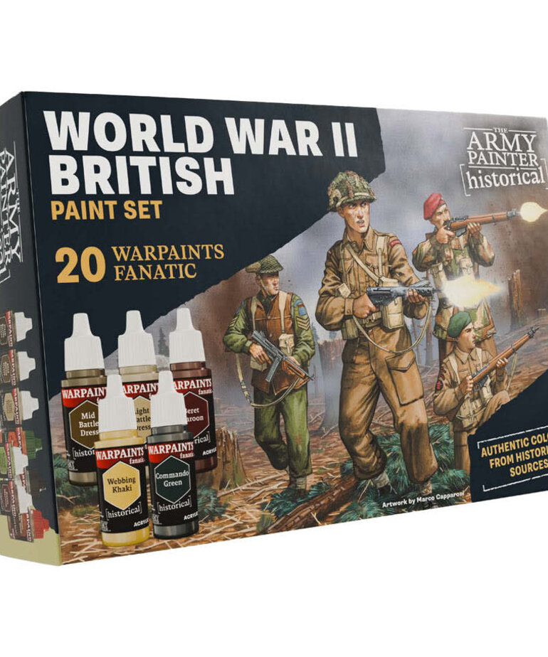 The Army Painter The Army Painter Historical: WWII British Paint Set