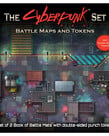 Loke Battlemats Cyberpunk: Book of Battle Maps & Tokens for Cyberpunk RED