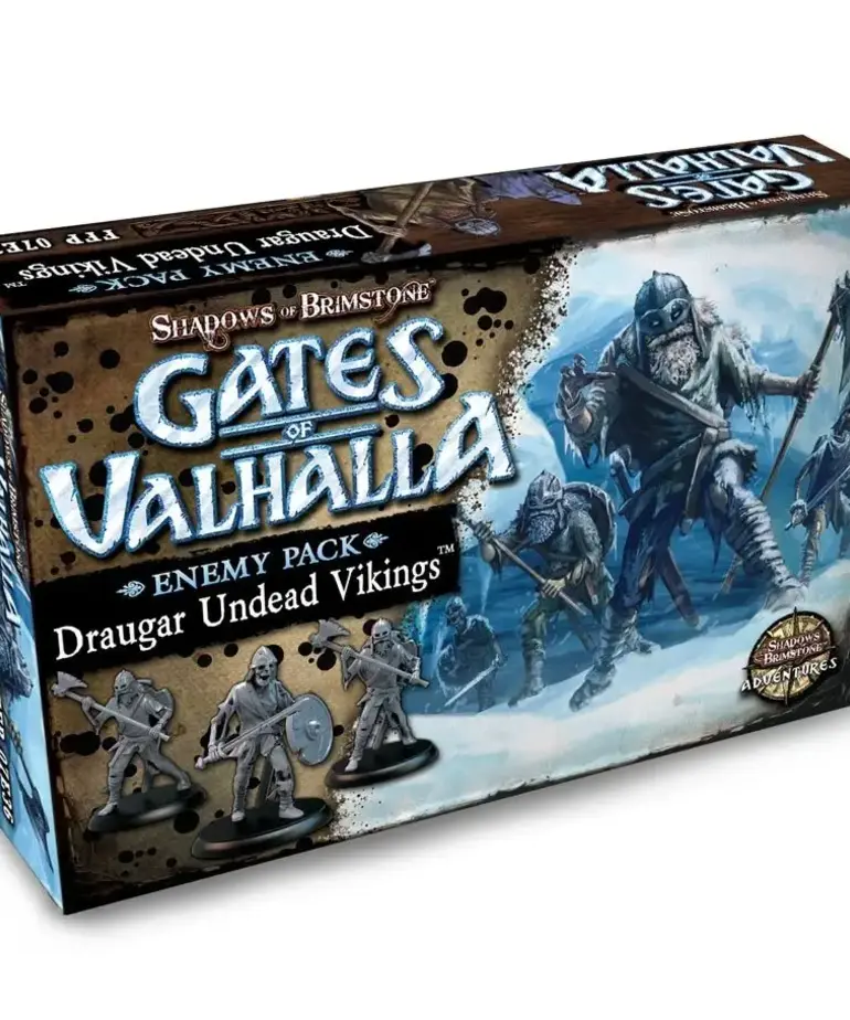 Flying Frog Productions Shadows of Brimstone: Enemy Pack: Draugar Undead Vikings