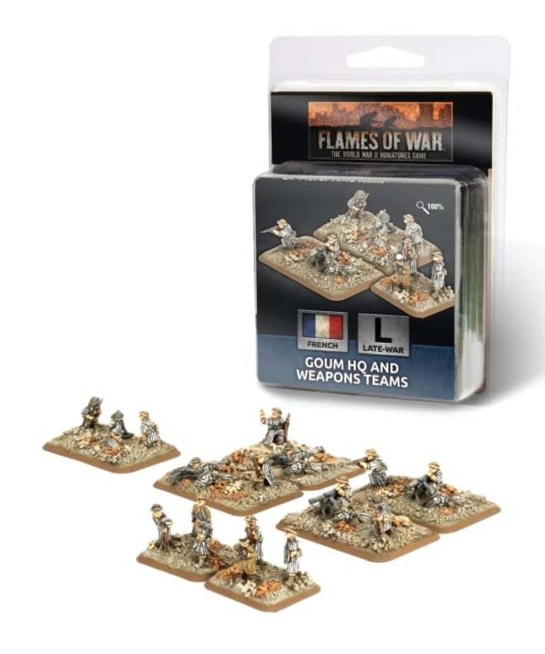 Flames of War Flames of War: French: Goum HQ and Weapons Teams