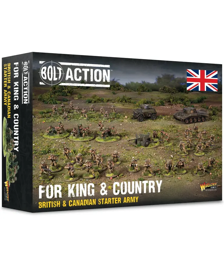 Warlord Games Bolt Action: For King & Country: British & Canadian Starter Army