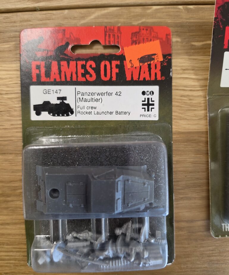 Flames of War NOS: Flames Of War GE147 Panzerwerfer 42 (Maultier) Full Crew Rocket Launcher Battery
