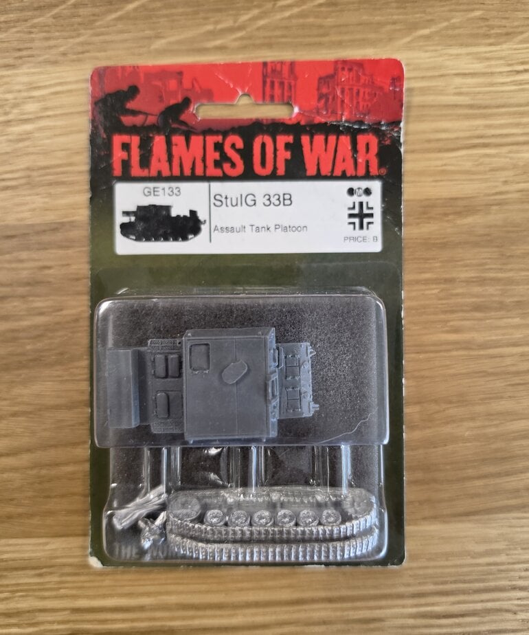 Flames of War NOS: Flames Of War GE133 StuIG 33B Assault Tank Platoon