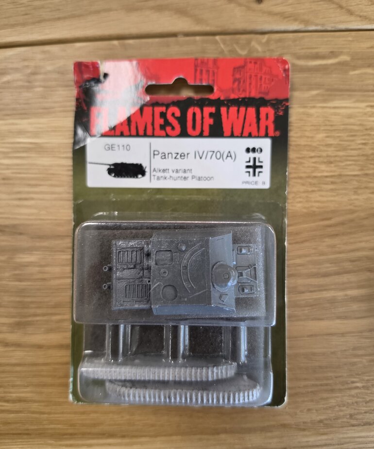 Flames of War NOS: Flames Of War GE110 Panzer IV/70(A) Alkett variant Tank-hunter platoon