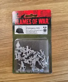 Flames of War NOS: Flames Of War GE701 Company HQ with 2 extra Command teams Panzergrenadier & Grenadierkompanie