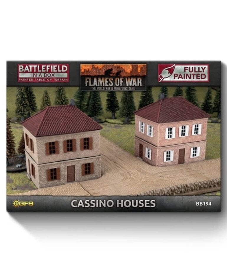 Gale Force Nine GaleForce Nine Flames of War -  Battlefield in a Box: Cassino Houses