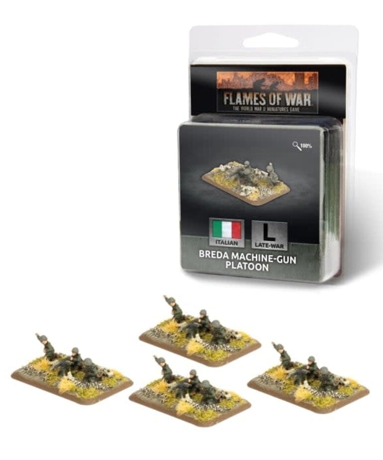 Flames of War Flames of War: Italian: Breda Machine-Gun Platoon