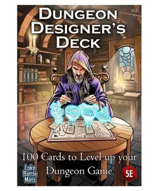 Loke Battlemats Dungeon Designers' Deck: Deal Your Own Dungeon