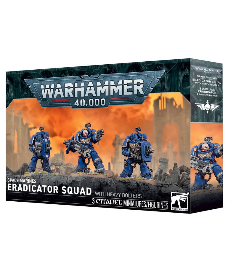 Warhammer 40k Warhammer 40k: Space Marines: Eradicator Squad With Heavy Bolters