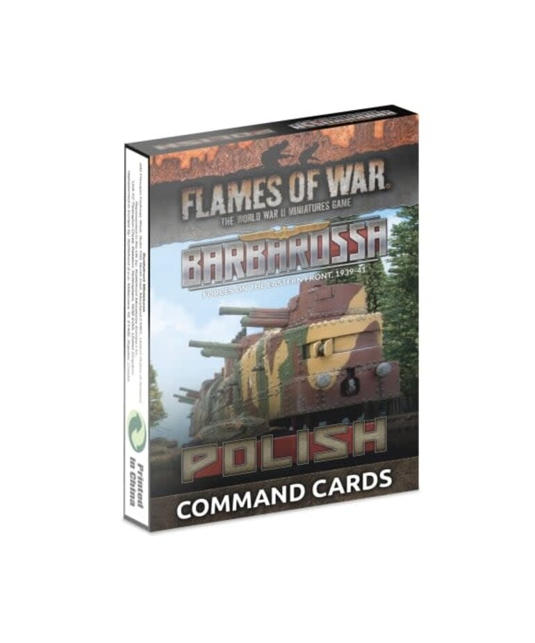 Flames of War Flames of War: Polish: Barbarossa: Command Cards