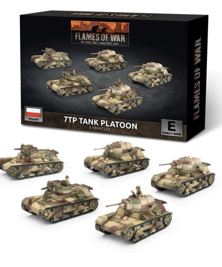 Flames of War Flames of War: Polish: 7TP Tank Platoon