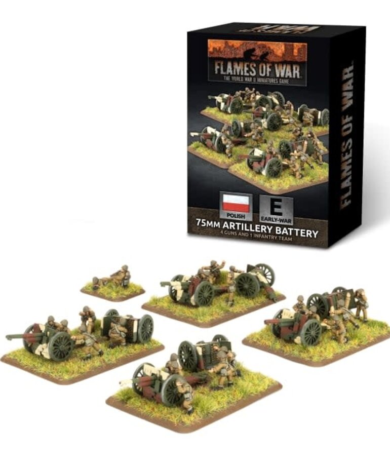 Flames of War Flames of War: Polish: 75mm Artillery Battery