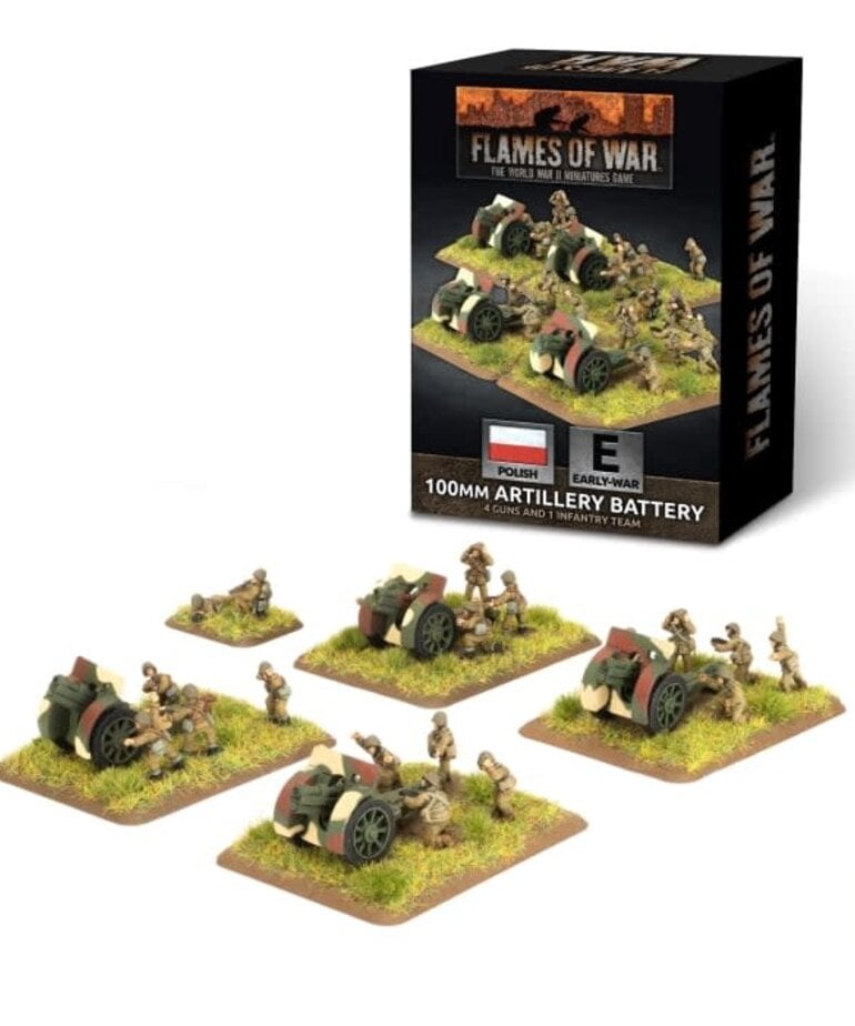 Flames of War Flames of War: Polish: 100mm Artillery Battery