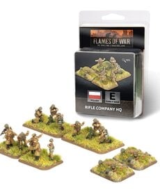 Flames of War Flames of War: Polish: Rifle Company HQ
