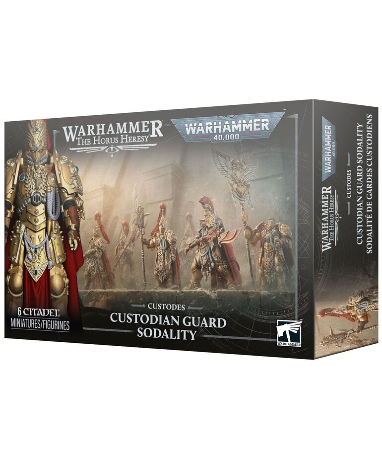 Warhammer 40k Warhammer 40K: Adeptus Custodes: Custodian Guard Sodality