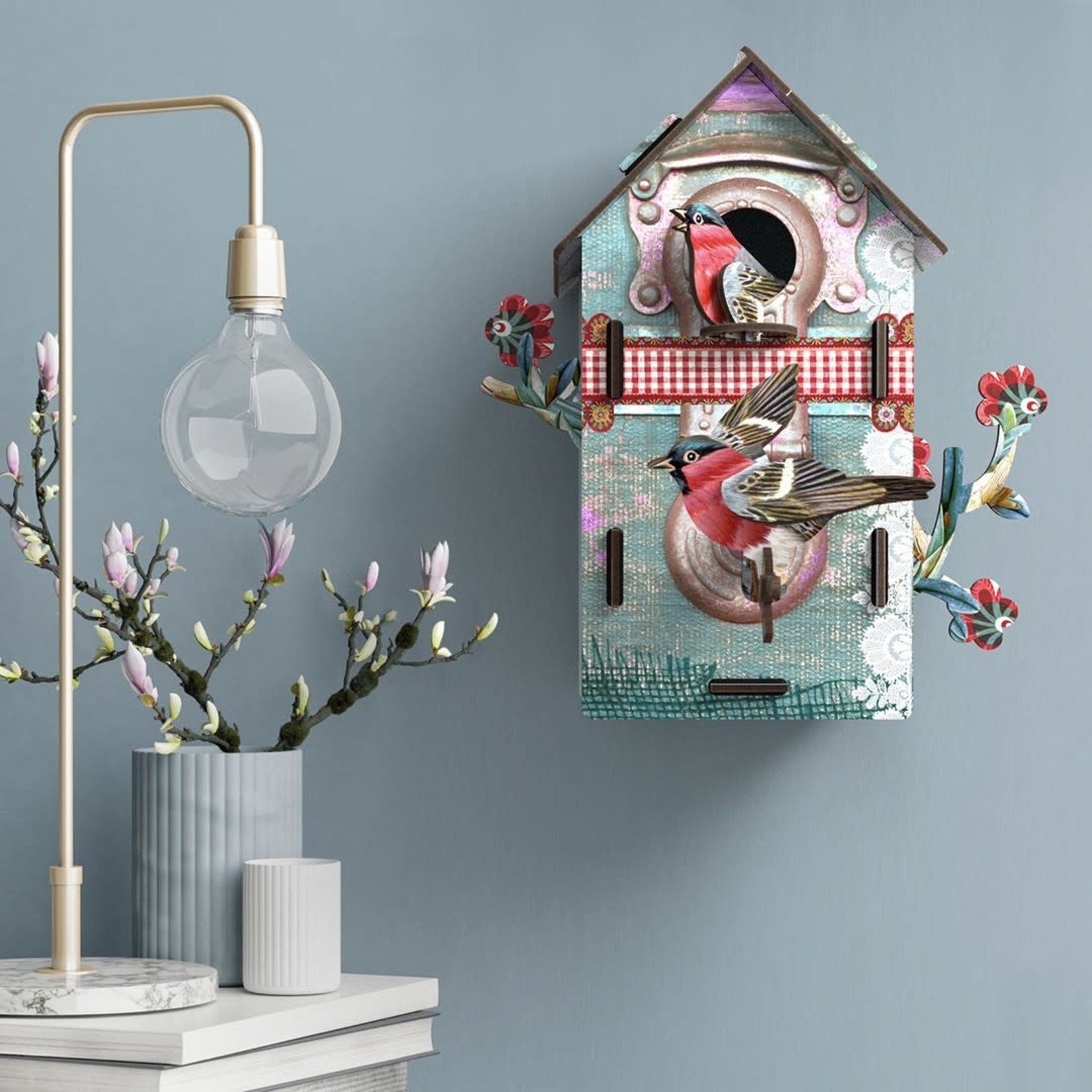 MIHO UNEXPECTED THINGS DECORATIVE BIRDHOUSE (2 FLOORS) - PLAYMATES
