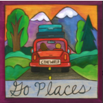 SINCERELY, STICKS ROAD TRIPPIN WALL ART - "GO PLACES"