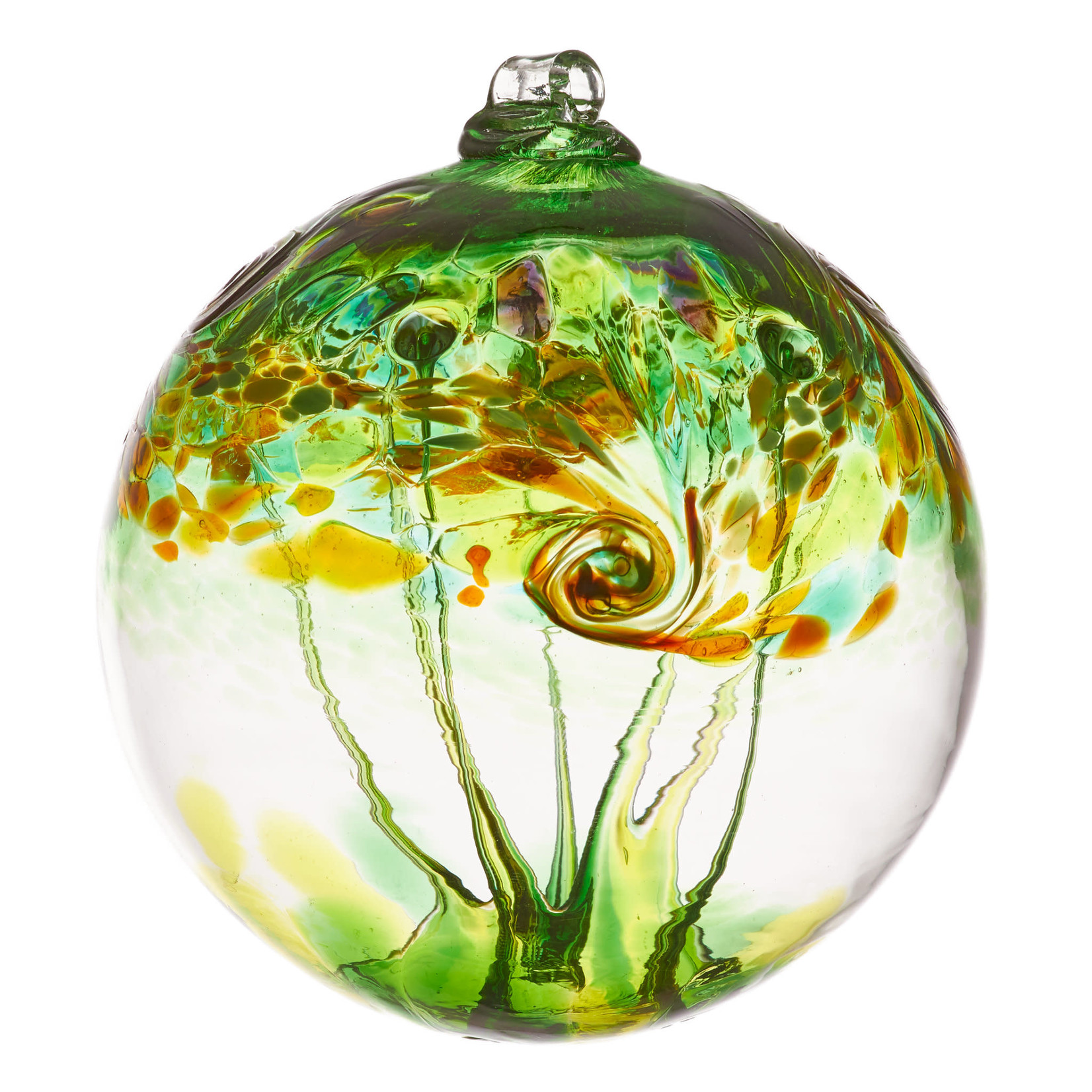 KITRAS 6" GLASS ORB - ELEMENTS COLLECTION