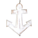 CEILING FAN PULL WHITE WASHED ANCHOR