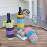 CROCHETED FIQUE WINE BAG