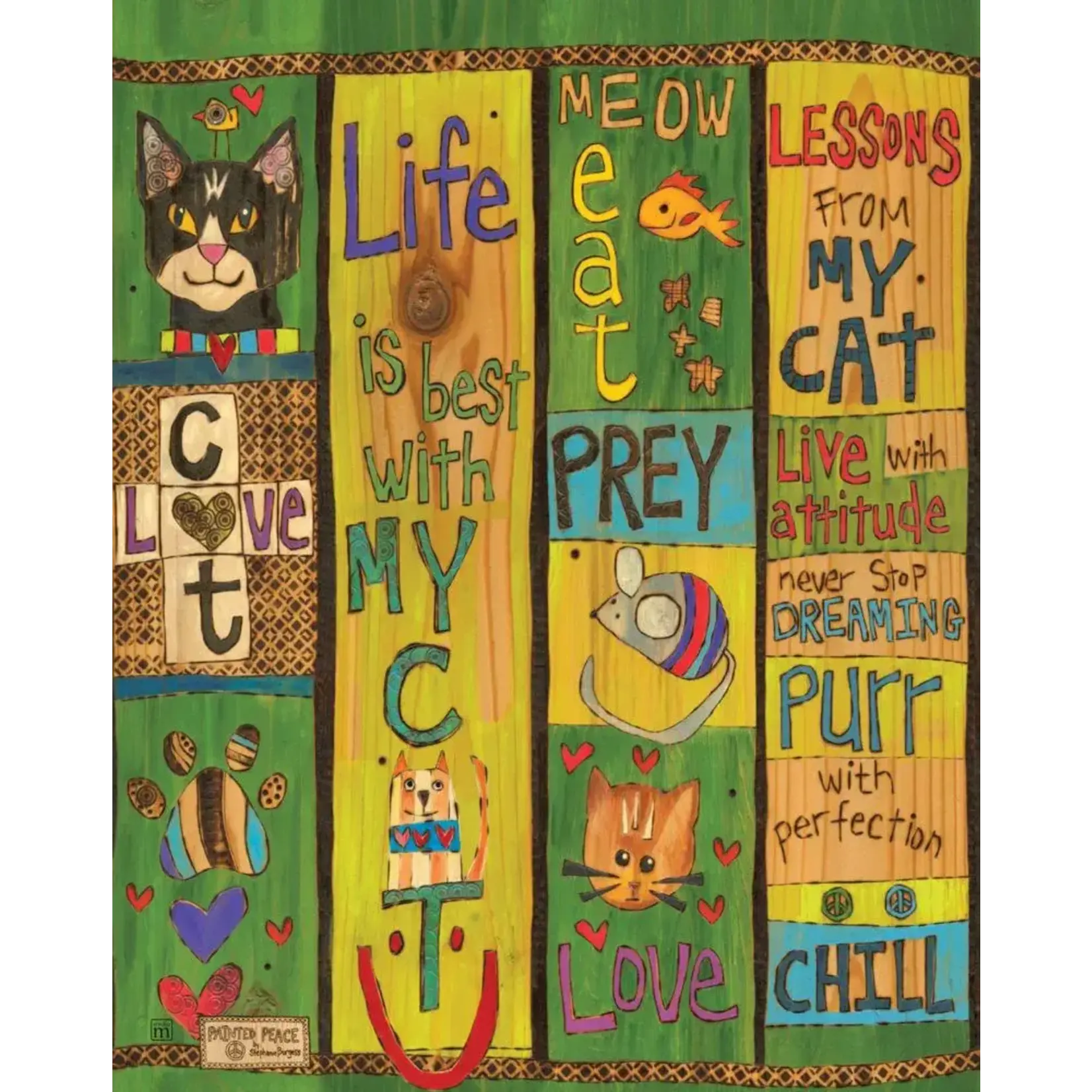 STUDIO-M ART POLE 20" - LESSONS FROM MY CAT
