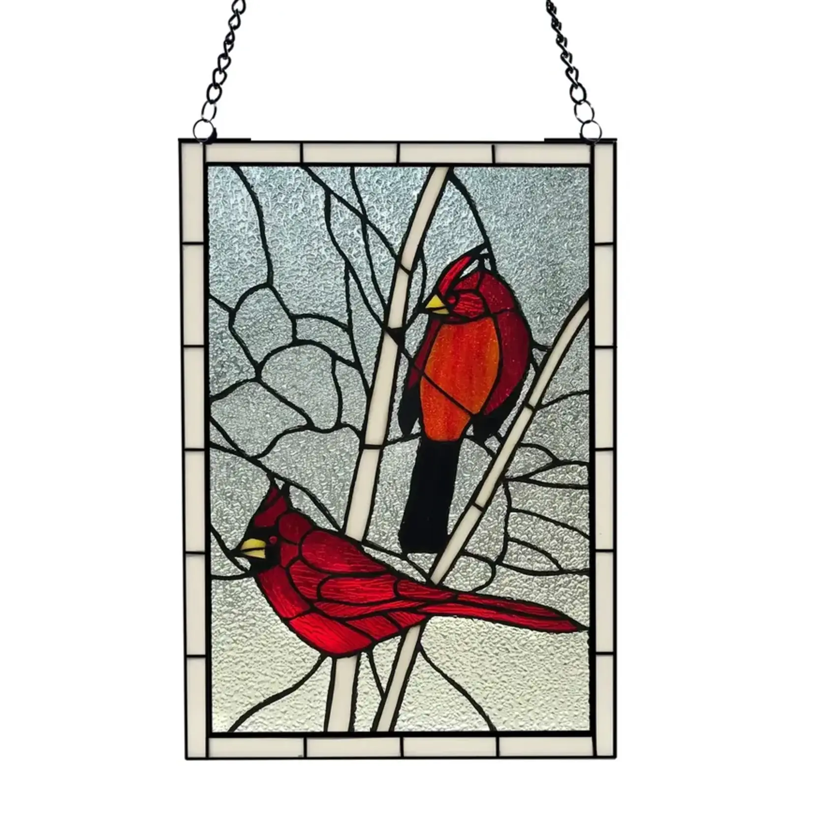 Cardinals- Glass Cutting Board -PNG Design