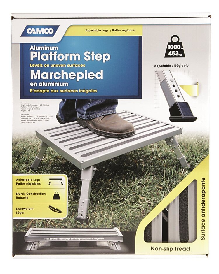 Camco ALUM PLATFORM STEP ADJ