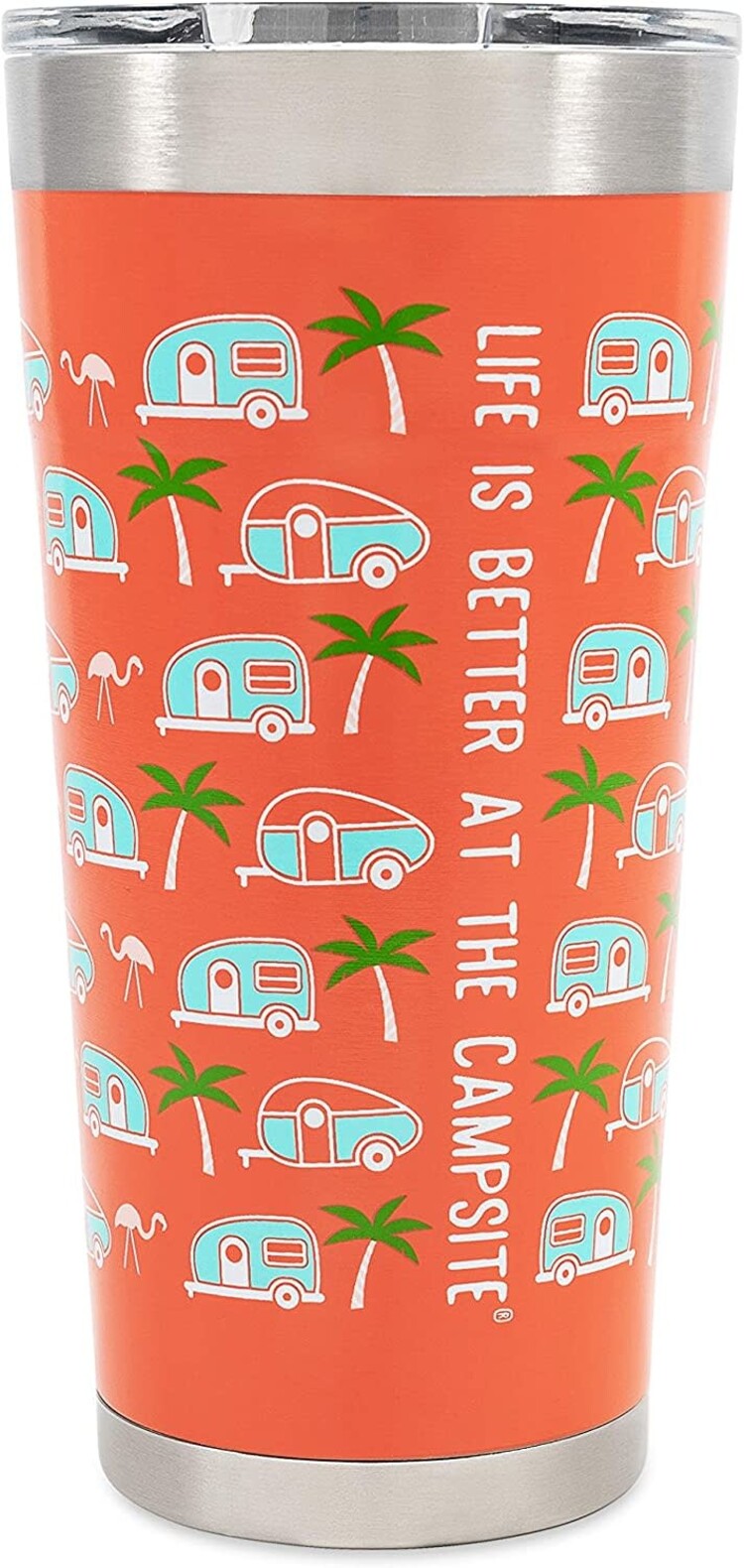 Camco PALM TREE TUMBLER 20oz