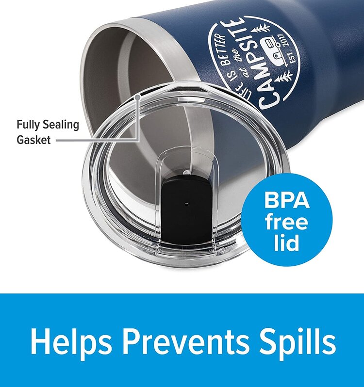 Camco TUMBLER NAVY 30oz