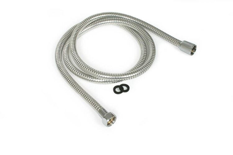 Camco Shower Hose Chrome 60"