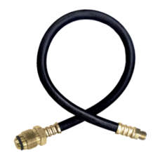 Fairview Fittings Gas Hose POL x 1/4" invert 30"