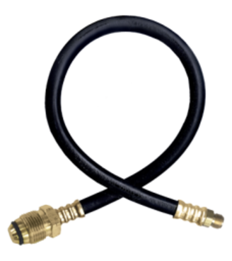 Fairview Fittings Gas Hose POL x 1/4" invert 30"