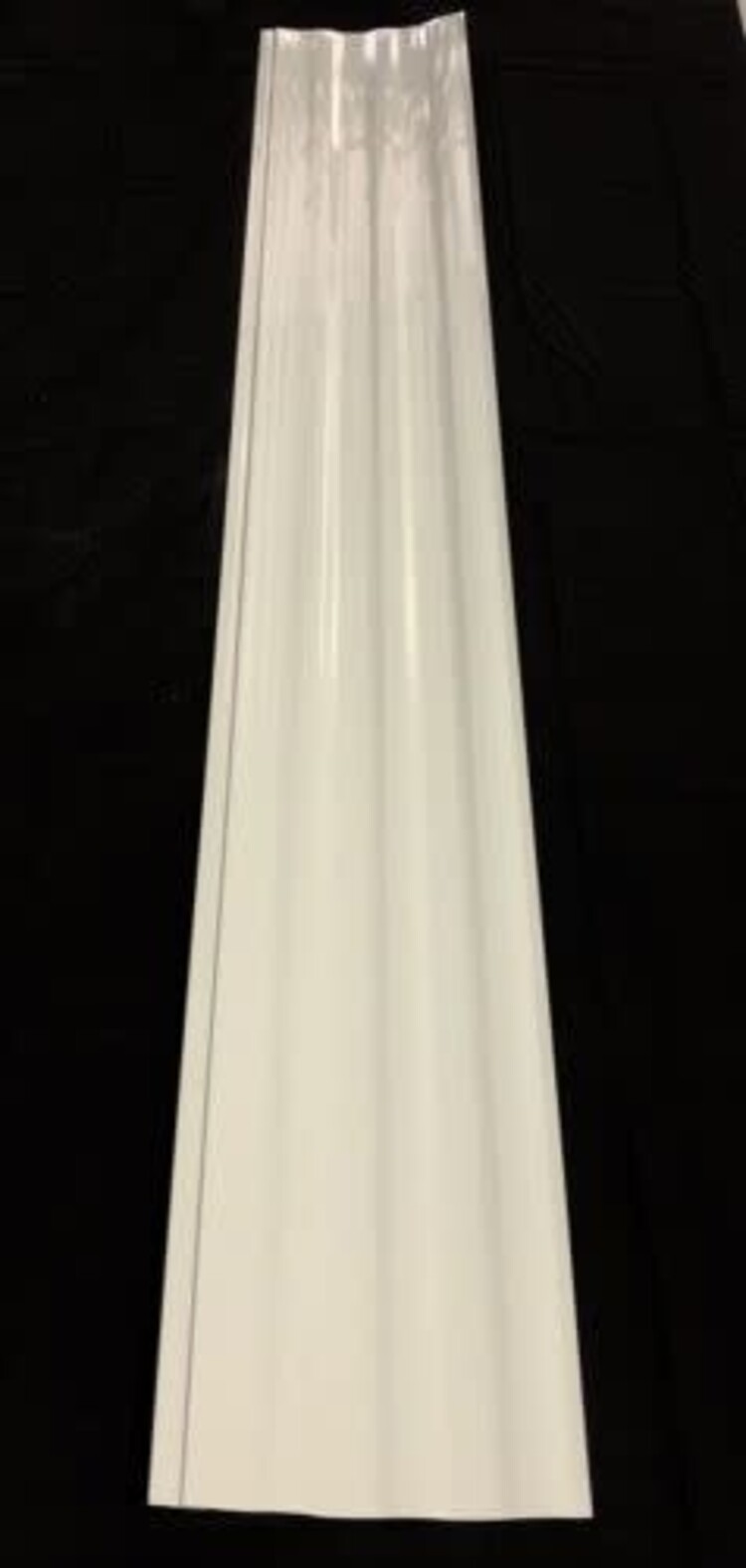 Mesa metal 16''x 146 3/4'' White Siding