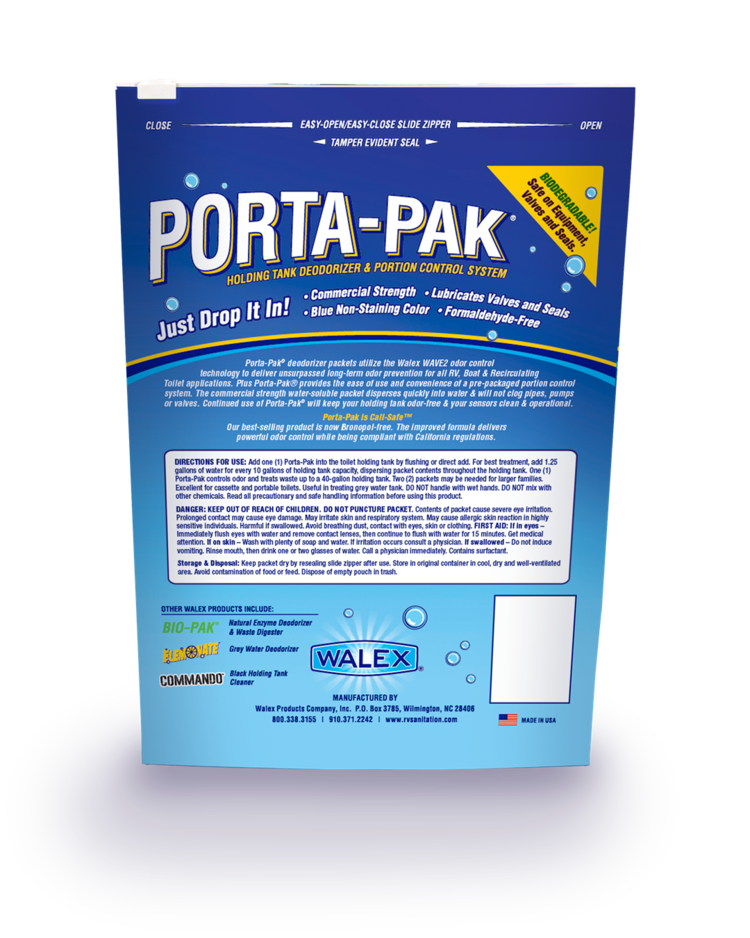 walex Porta Paks Tank Deodorizer