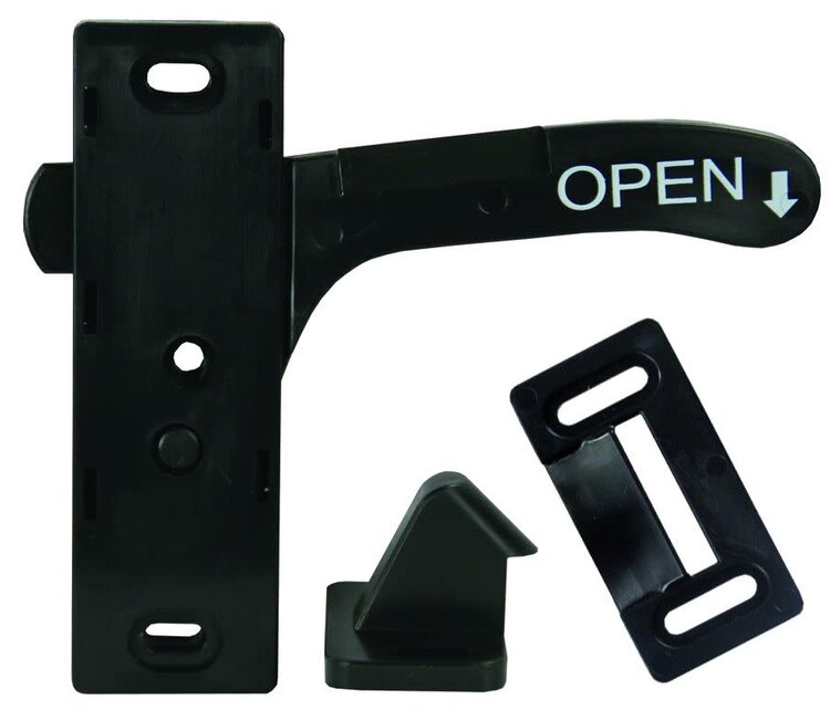 JR Products RH Screen Door Latch