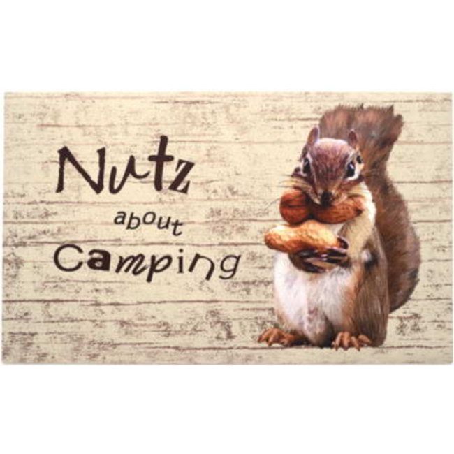Kittrich Mat Nuts About Camping