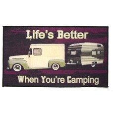 Kittrich Mat Lifes Better When Camping