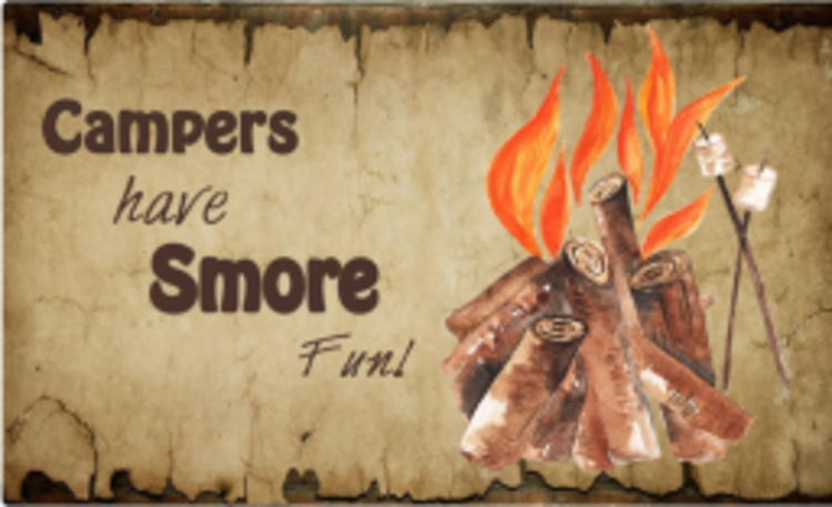 Kittrich Campers have Smores
